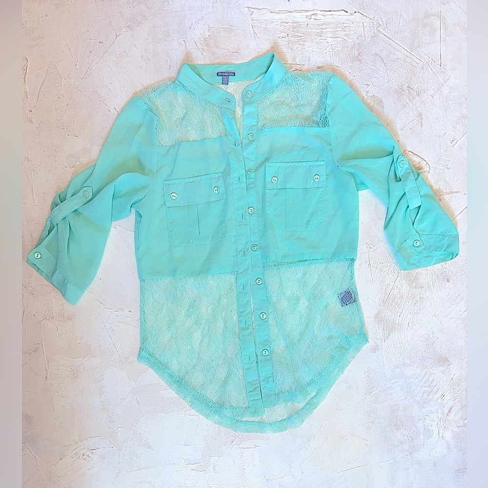 Charlotte Russe Periwinkle Blouse S